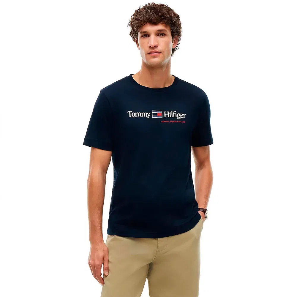 Мужская футболка с принтом Brand Love Graphic Tommy hilfiger, Blue
