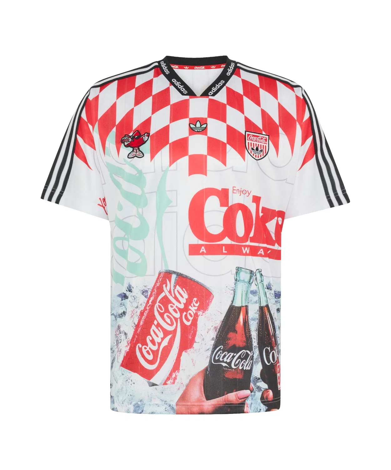 Мужская футболка с коротким рукавом ORI COCA COLA CLASSIC Adidas Originals, Белый — фото 4