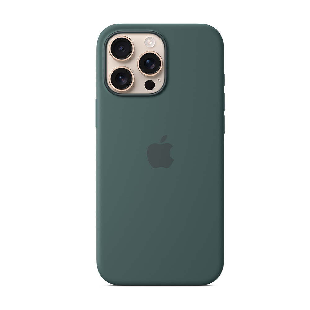 

Чехол для Apple iPhone 16 Pro Max с MagSafe, Lake Green, Зеленый, Чехол для Apple iPhone 16 Pro Max с MagSafe, Lake Green