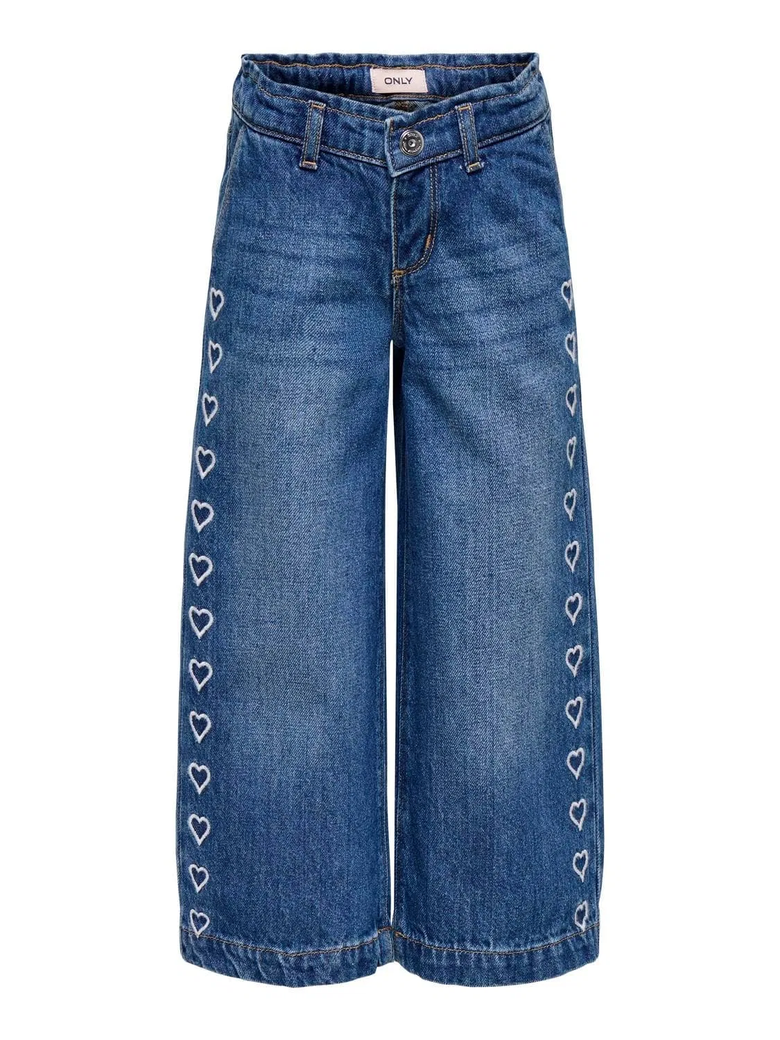 Джинсовая мини-юбка широкая посадка, модель Denim Kids Only, синий