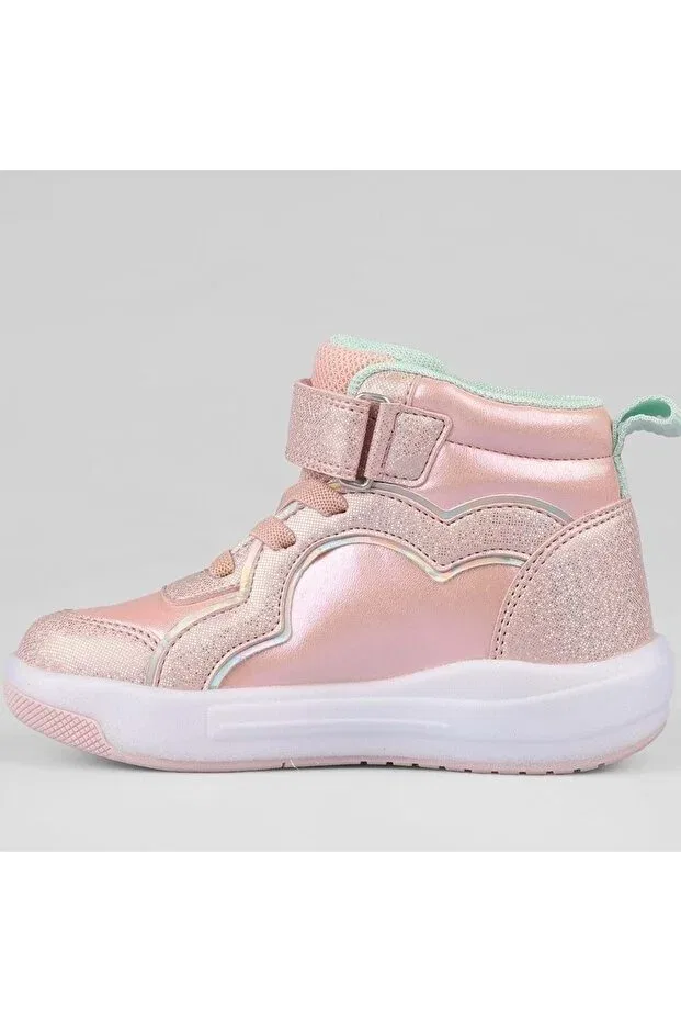 Детские ботинки для девочек ортопедические Klint phylon rubber sole orthopedic lighted children's boots Vicco, Powder — фото 2