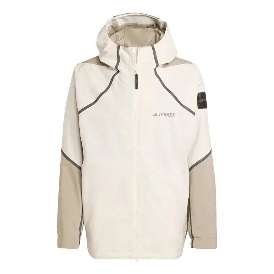 Куртка с длинным рукавом adidas NG CP HD JKT KC2342, Бежевый — фото 2