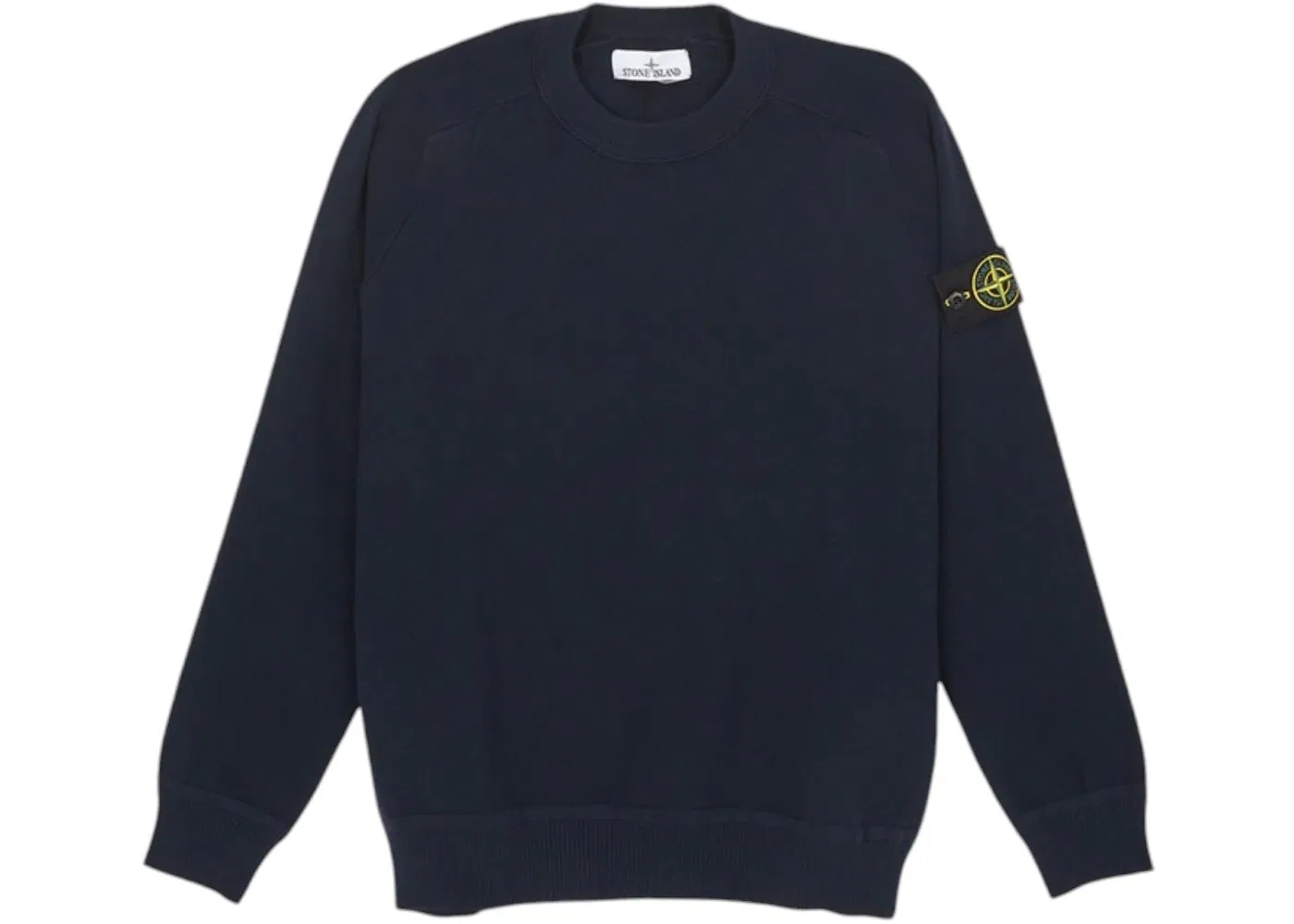 Мужской свитшот свободного кроя Micro Stitch Crewneck Stone Island, Navy