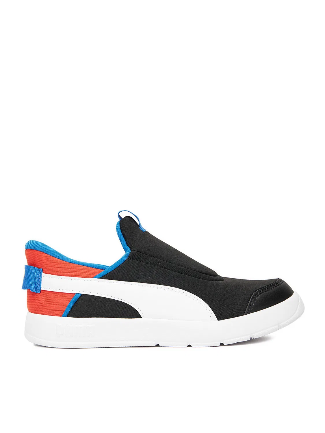 Кроссовки для мальчика COURTFLEX SLIPTECH Puma, черный