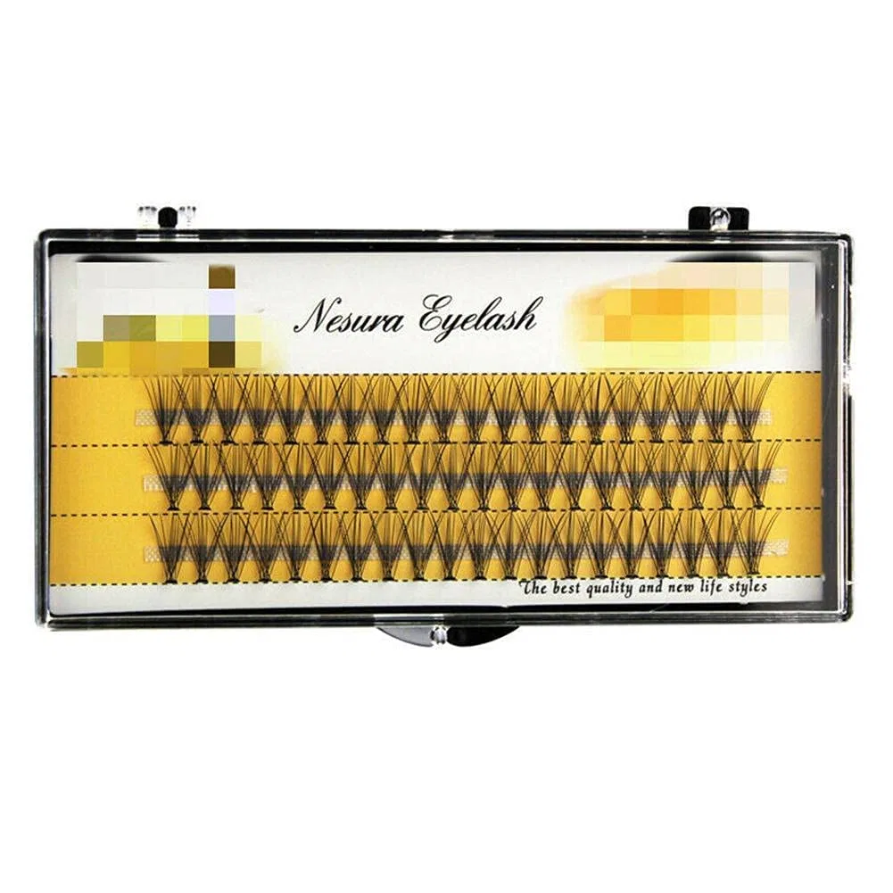 Ресницы 5D объемные пушистые, 60 шт, 8-12 мм, Multicoloured Generic