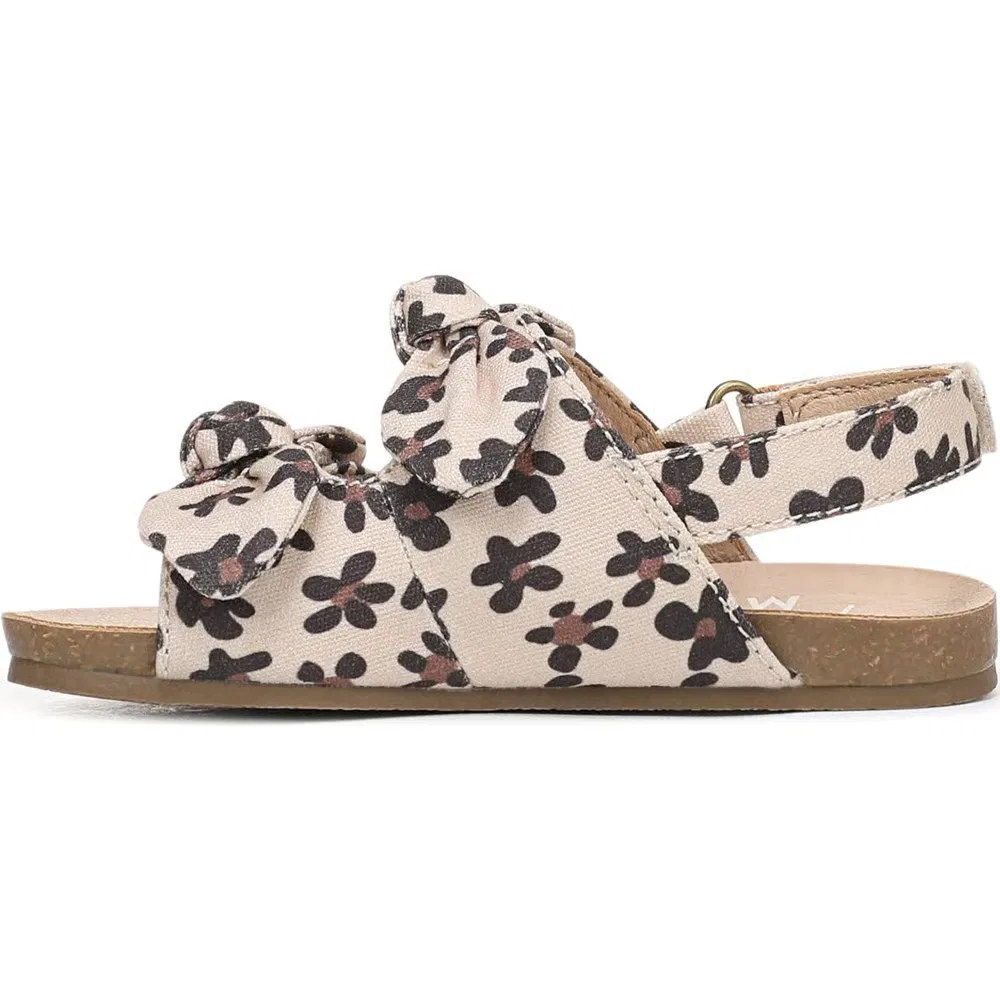 Детские сандалии-слингбэки для малышей Blowfish Malibu, Brown Floral Canvas — фото 4