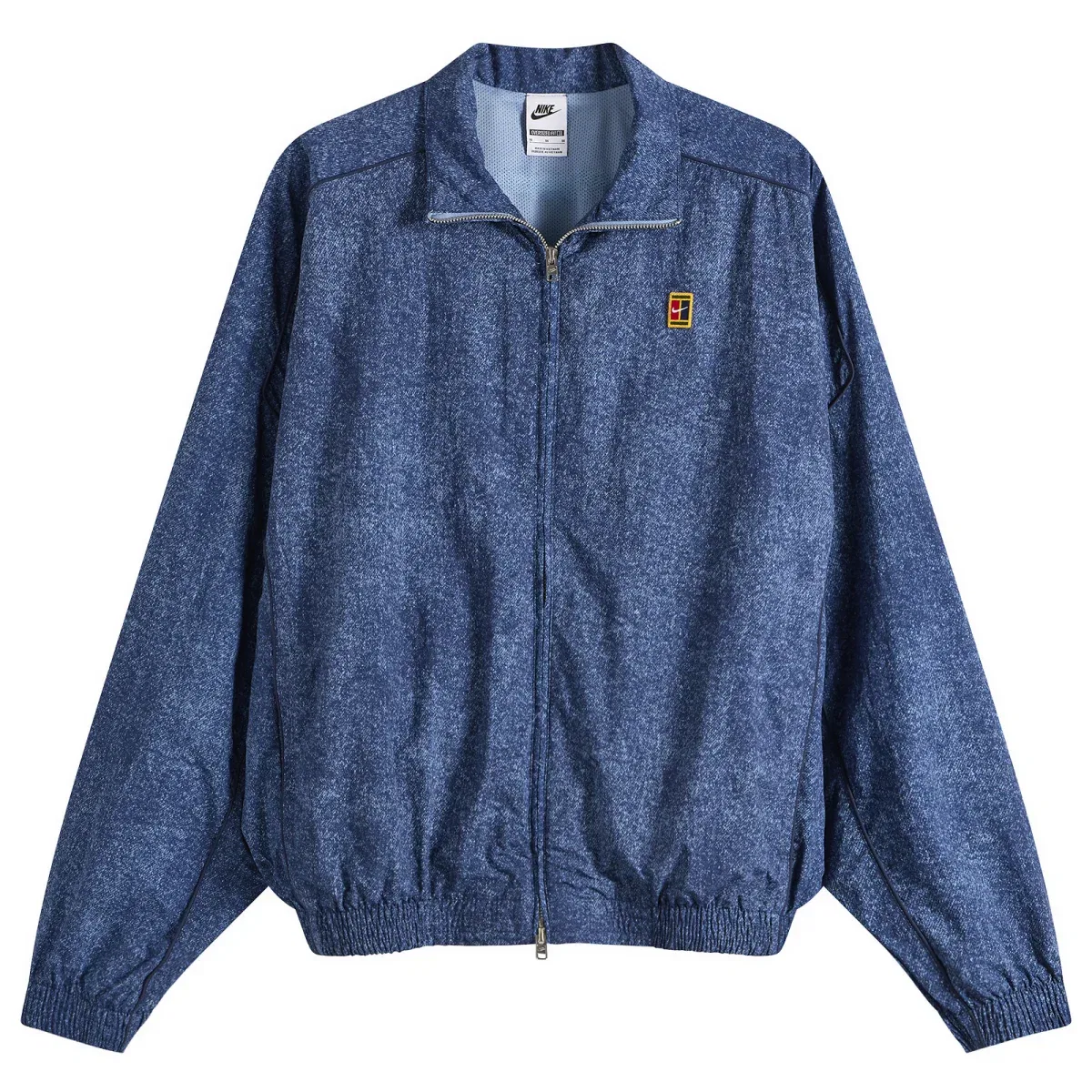 Куртка Nike Club Rules AOP Full Zip Jacket, Work Blue Volt & Obsidian