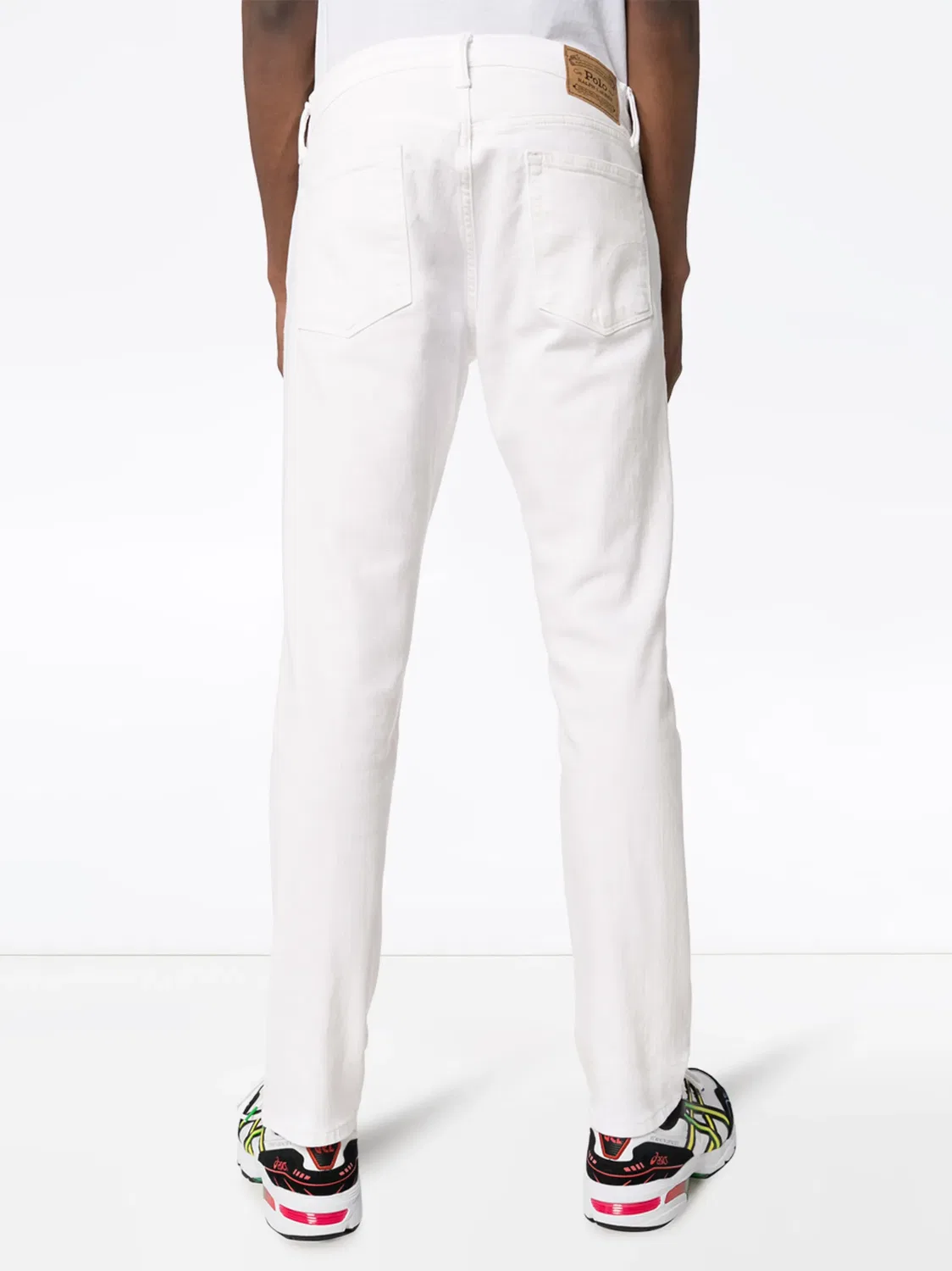 Polo Ralph Lauren Джинсы Pearl белые — фото 4