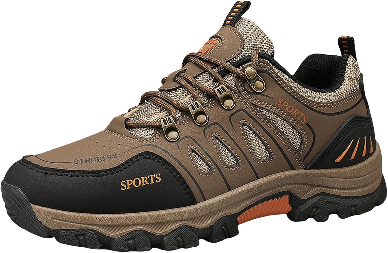 

Мужские повседневные спортивные кроссовки, модная новая модель, туристические кроссовки, для активного отдыха, мужские повседневные толстые кроссовки, размер 11 Generic, хаки