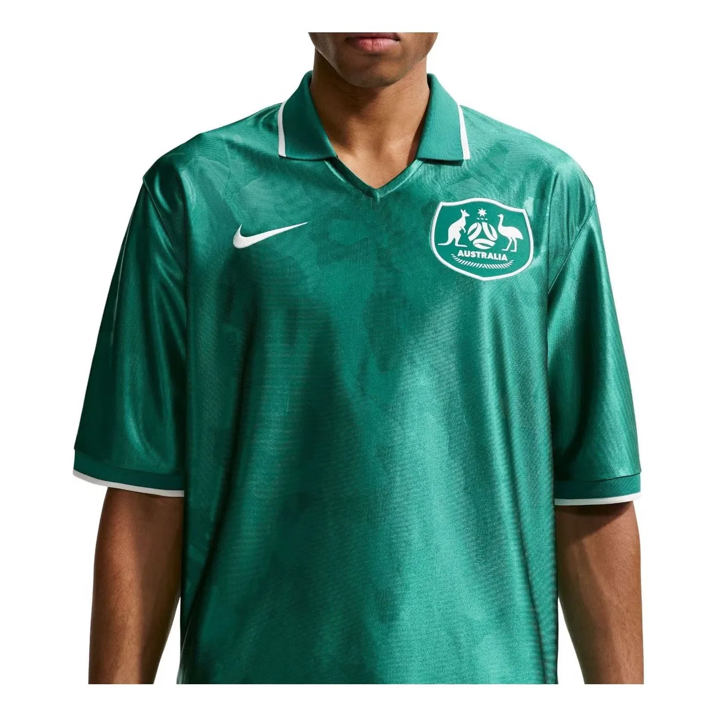 Футболка с принтом Australia Energy Dri-FIT Nike, зеленый — фото 3