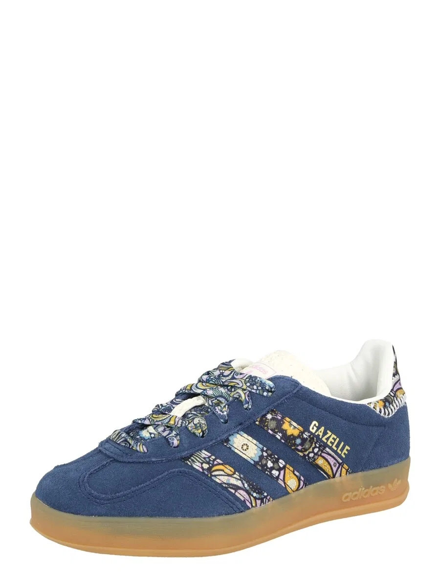 Кроссовки ADIDAS ORIGINALS 'Gazelle' темно-синего цвета