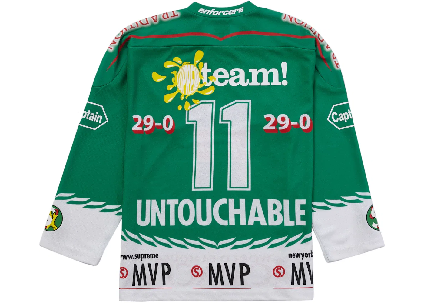 Мужская джерси с принтом Supreme Eagle Moto Jersey, Green — фото 2