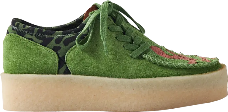 

Кроссовки Salehe Bembury x Mud Moss Lugger Cupsole Sapa Green, зеленый