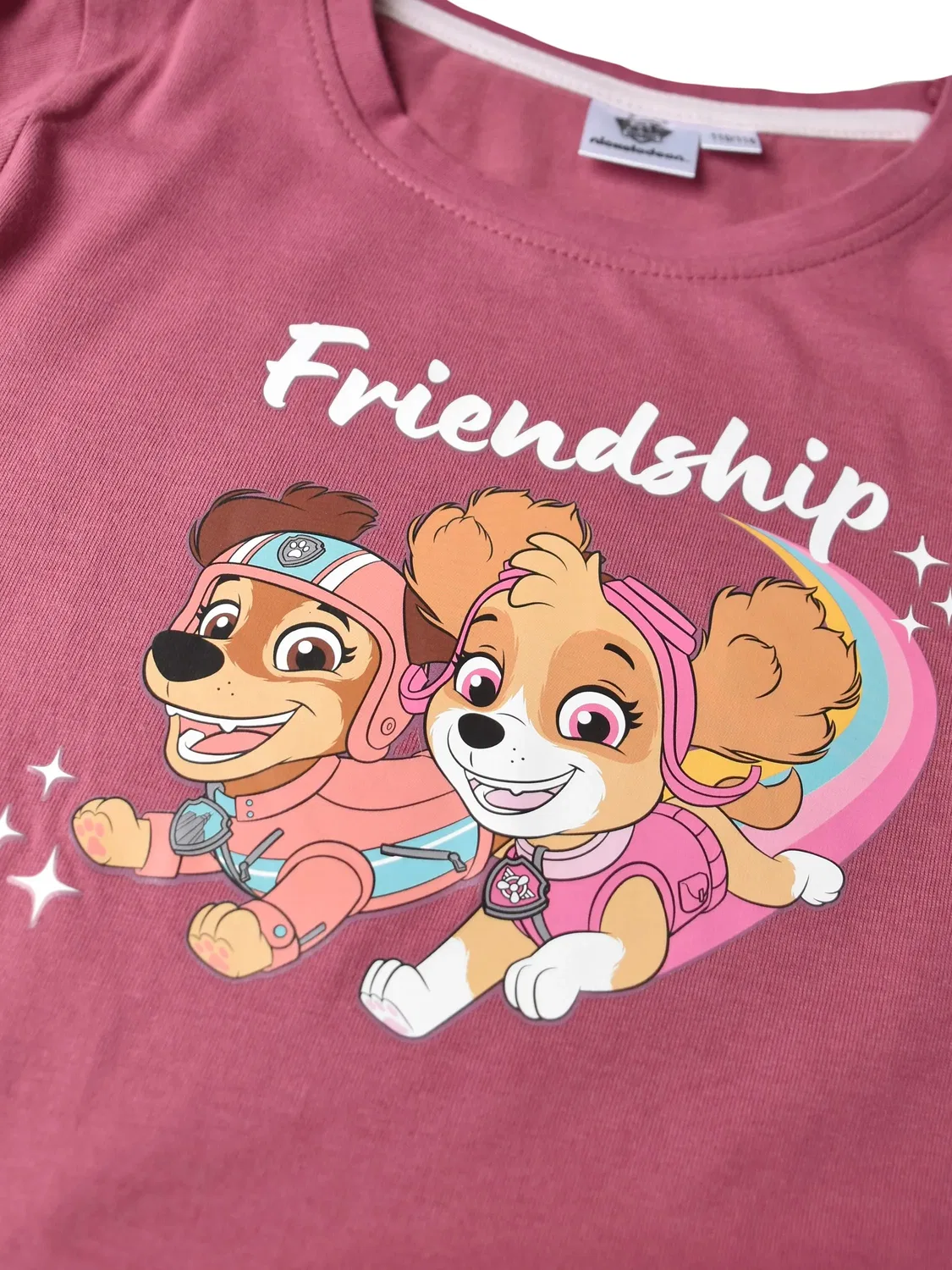 Платье с длинным рукавом с принтом Friendship Skye & Liberty Paw Patrol, розовый — фото 4