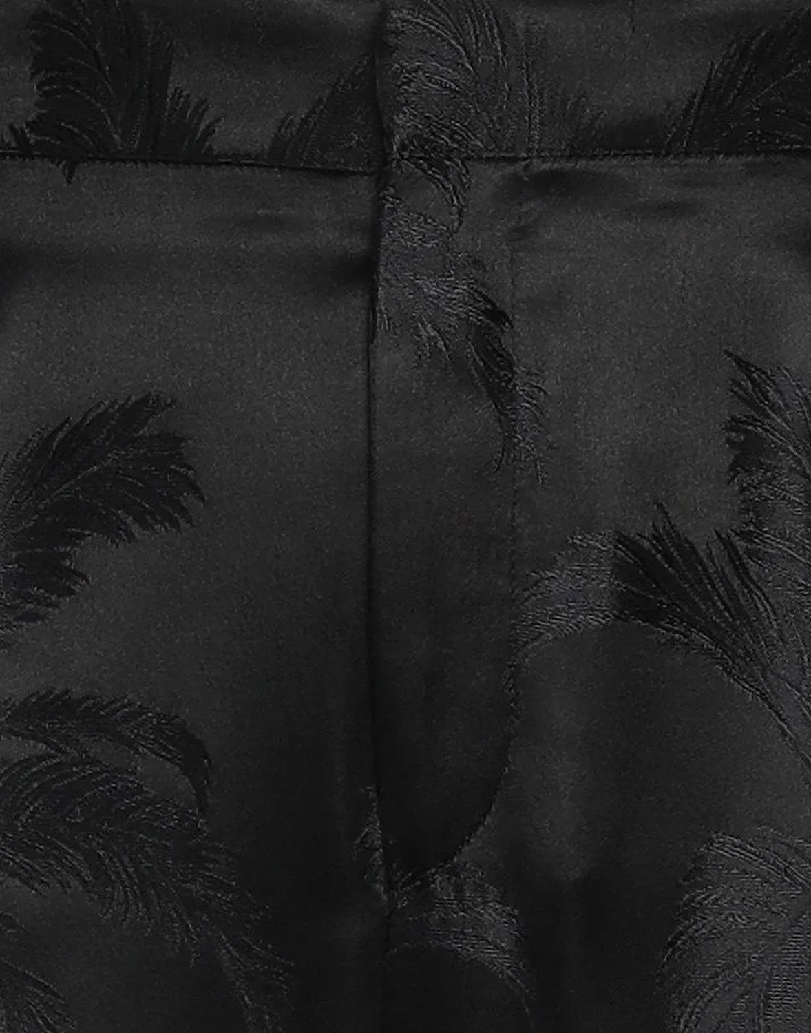 Женские брюки с завышенной талией Saint Laurent, черный — фото 4