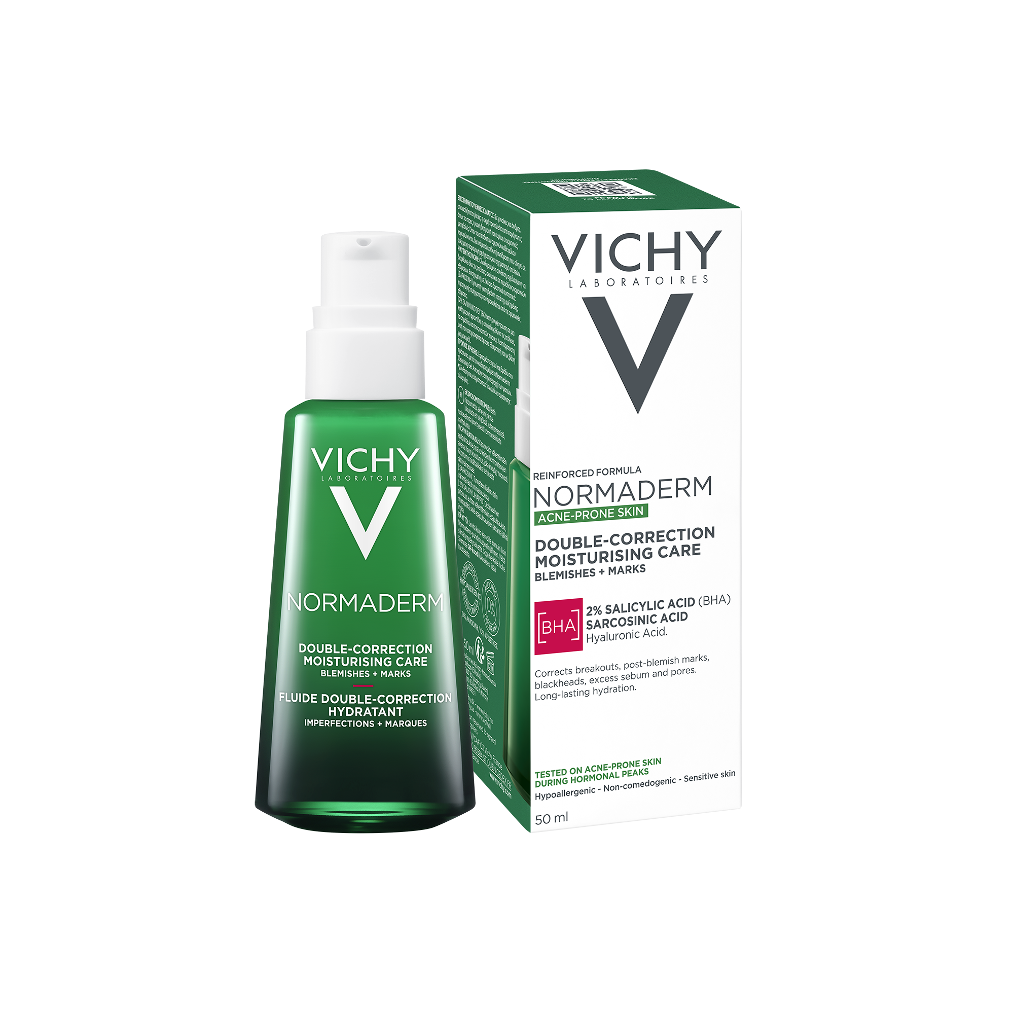 Vichy Normaderm Phytosolution Крем против несовершенств двойного действия, 50 мл - фото