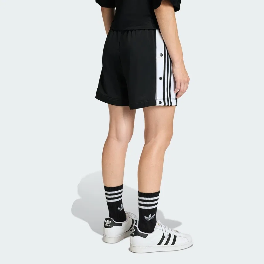 Шорты спортивные с принтом Adibreak Adidas Originals, Черный — фото 2
