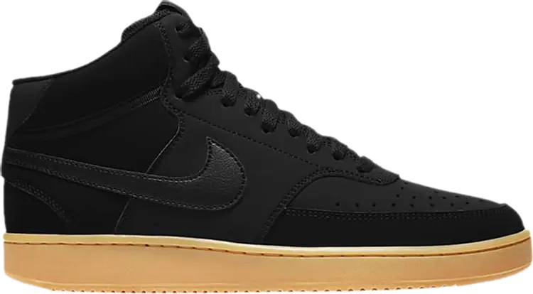 

Кроссовки Nike Court Vision Mid 'Black Gum', черный