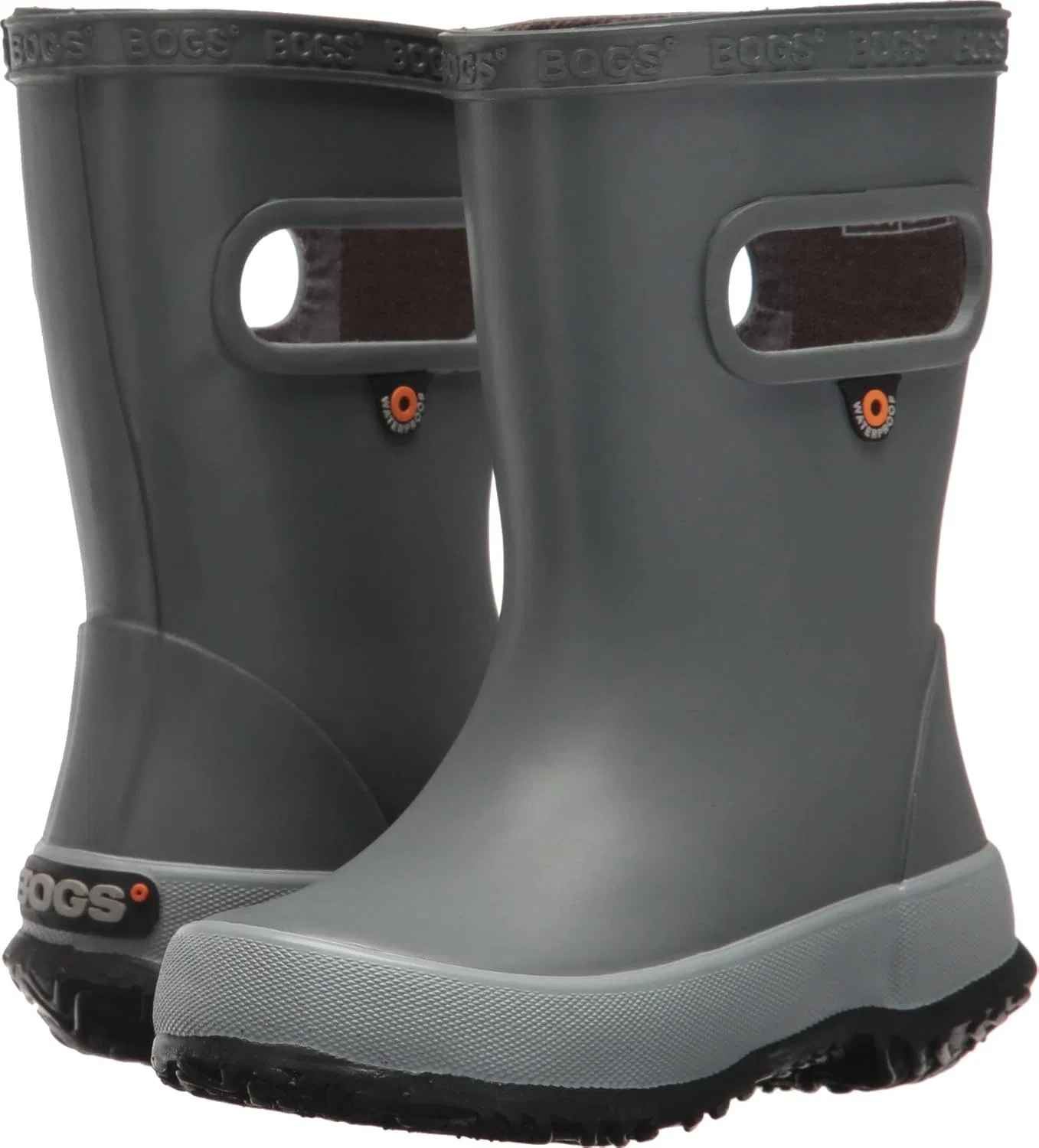 Детские сапоги для мальчиков водонепроницаемые Skipper Solid BOGS, Grey