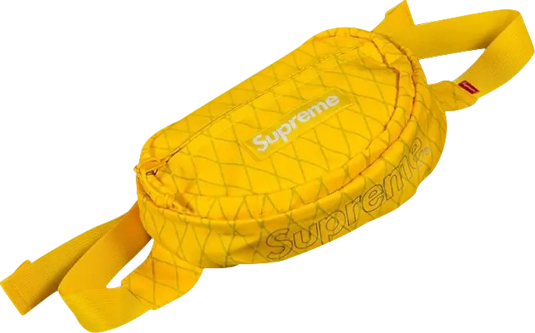 

Сумка Supreme Waist Bag Yellow, желтый