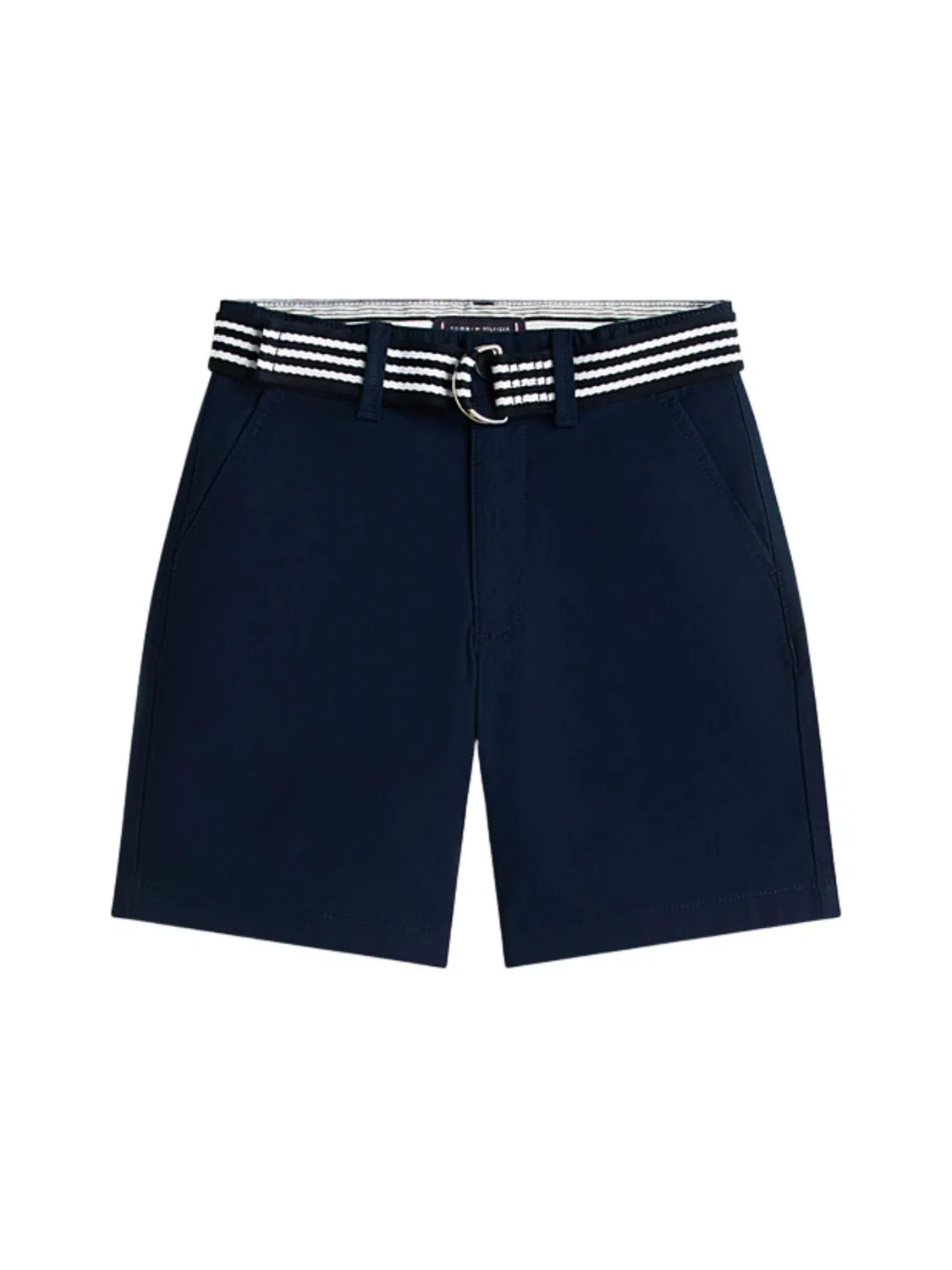 Свободные брюки мешковатый чинос BELTED короткий бермуды Tommy Hilfiger Kids, темно-синий