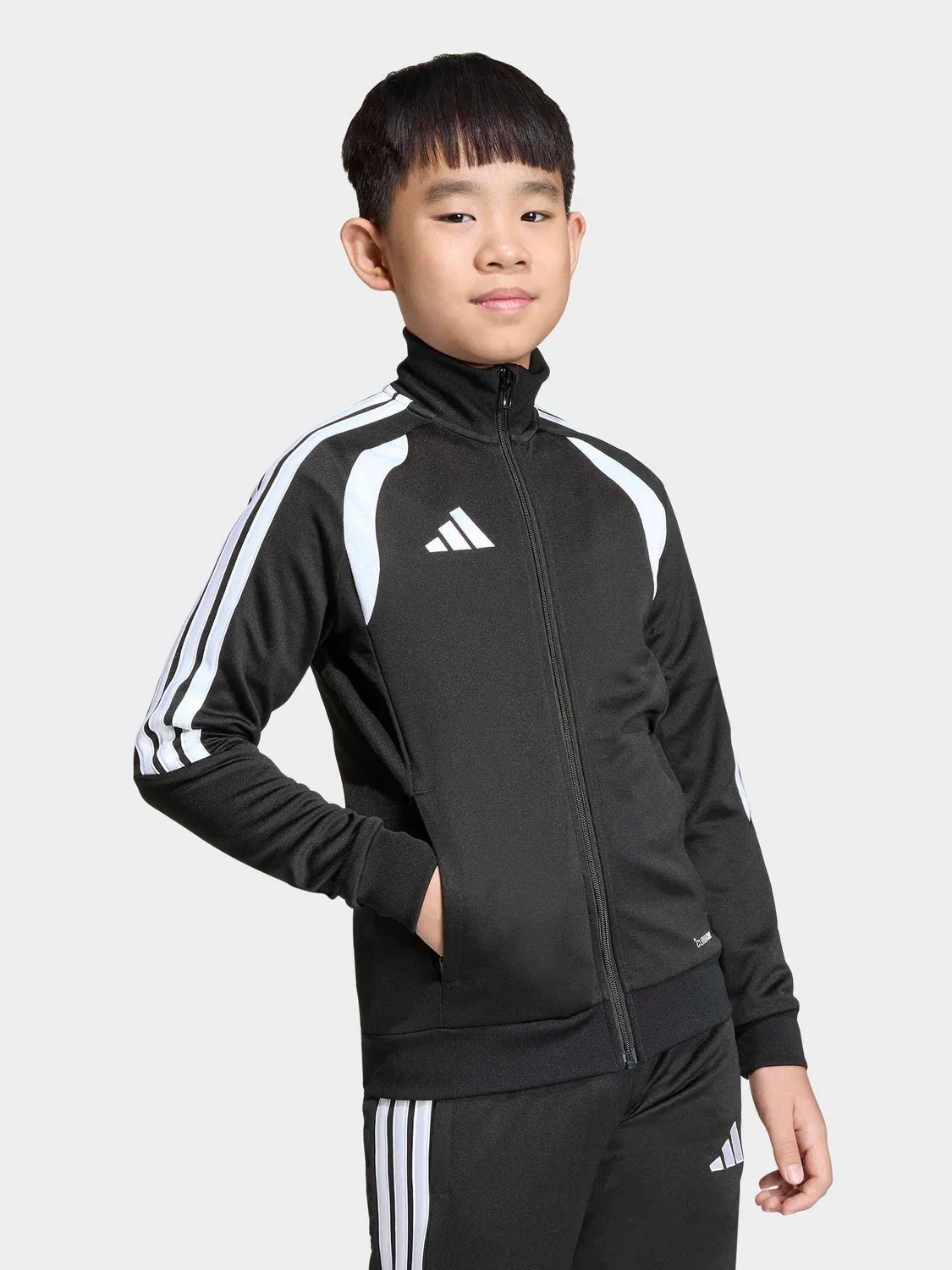 Куртка тренировочная Tiro 26 League adidas, черный — фото 3