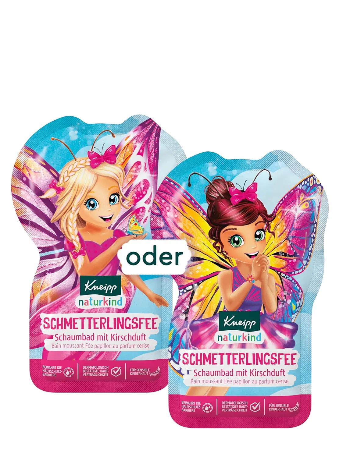 Пена для ванны Butterfly Fairy Bubble Bath Kneipp, 40 мл, Вишня