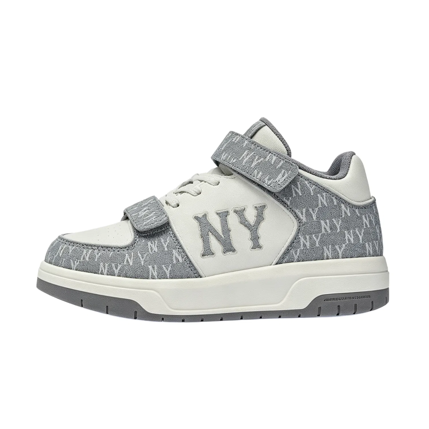Детские скейтборд-кроссовки с принтом New York Yankees MLB KIDS, Gray