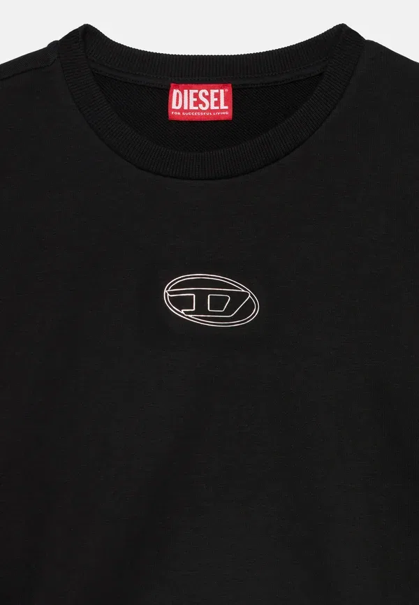Толстовка Diesel, черный — фото 4
