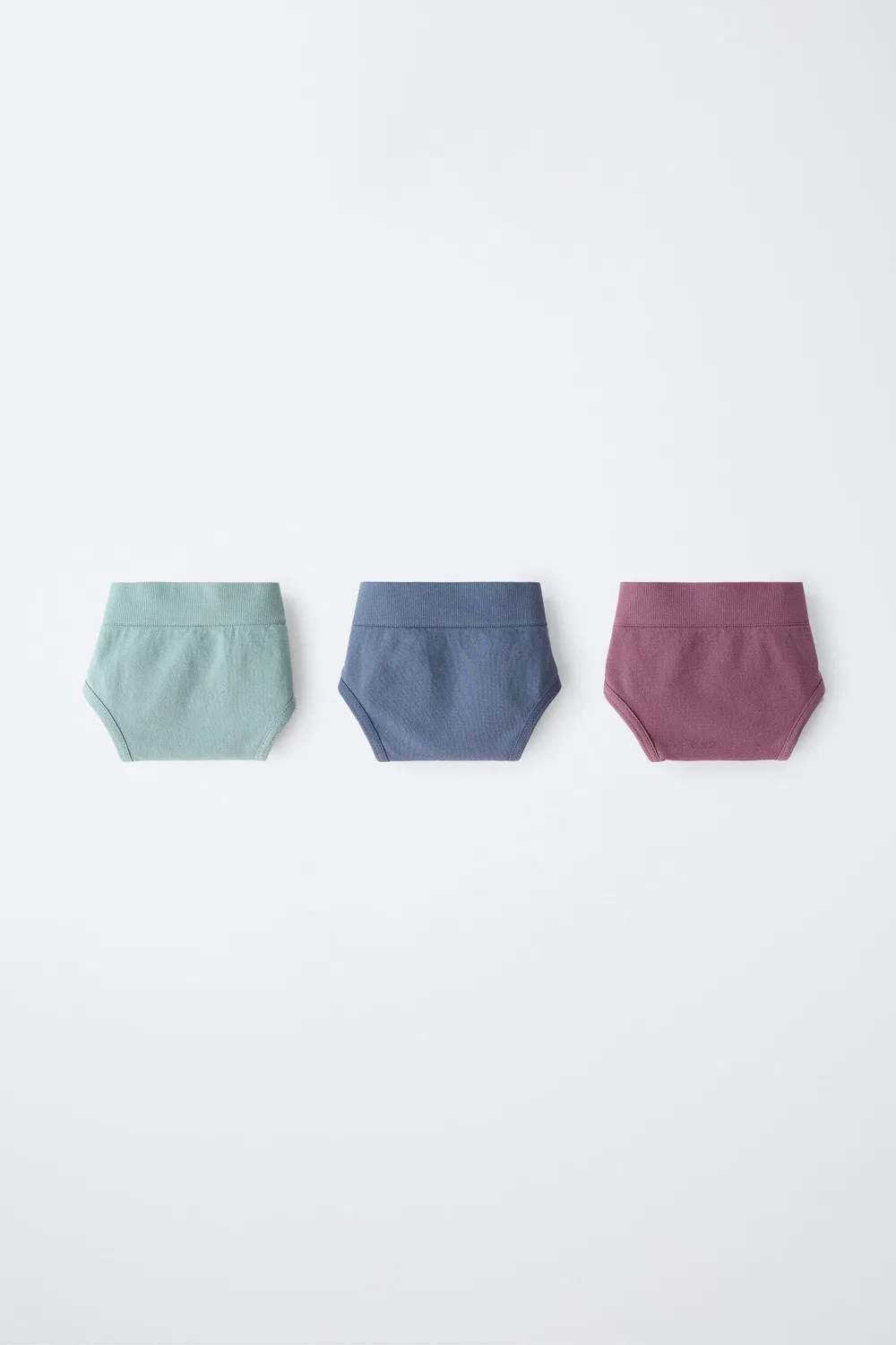 Возраст 8-14 лет / Набор из 3 бесшовных трусиков ZARA, Multicoloured
