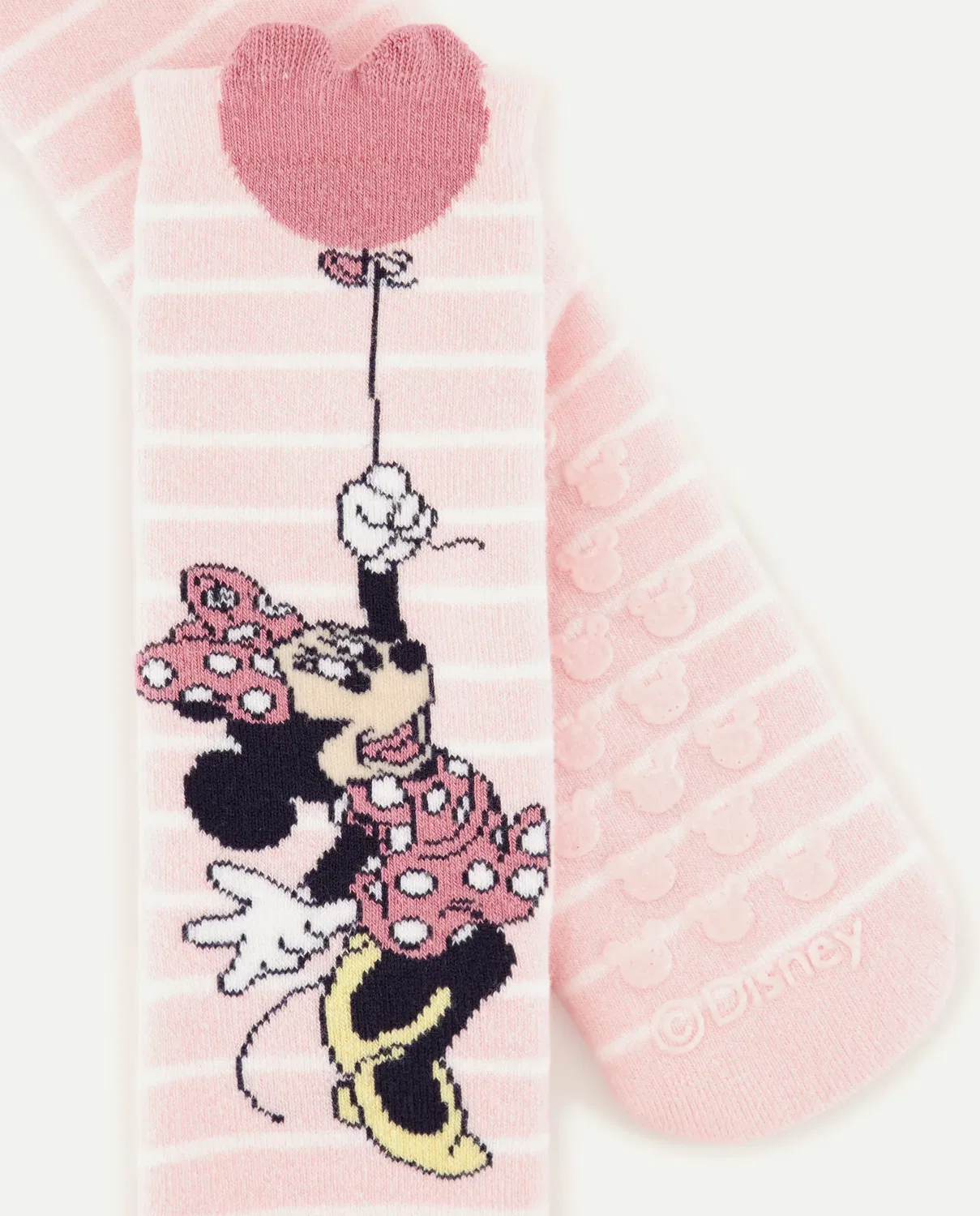 Детские носки для девочек с принтом MINNIE Cotton Juice, Rosa — фото 3