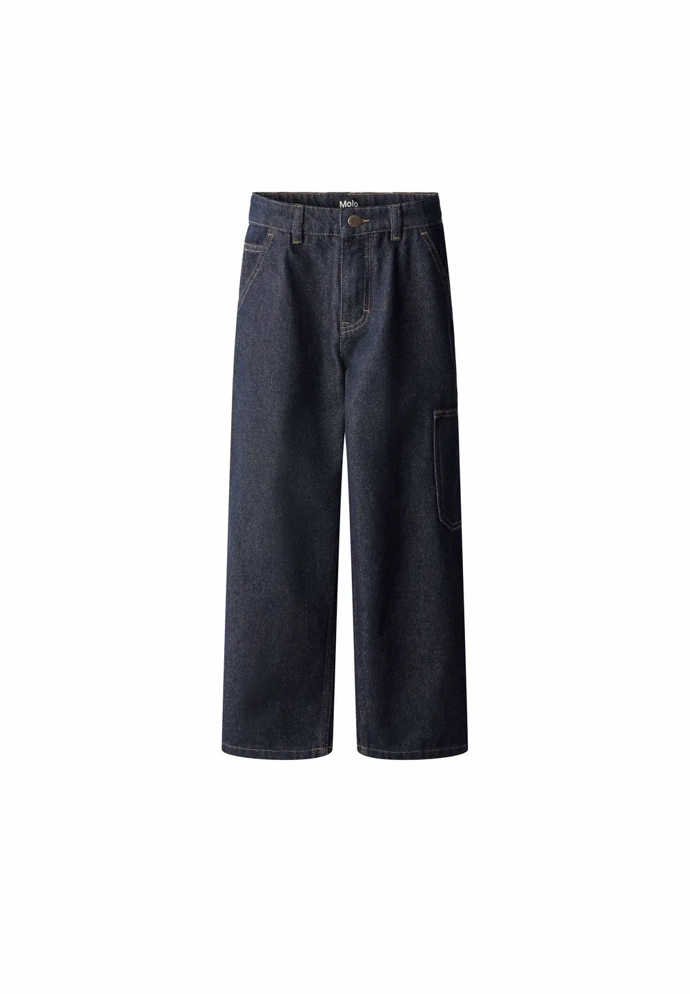 Archer - джинсы свободного кроя Molo, Raw Denim Blue — фото 4