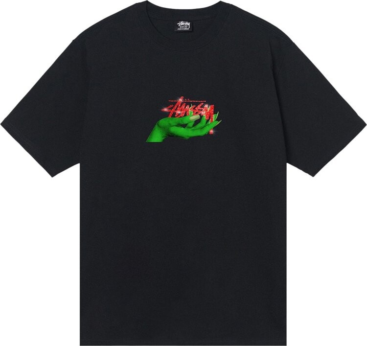 

Футболка Stussy Oz Tee 'Black', черный