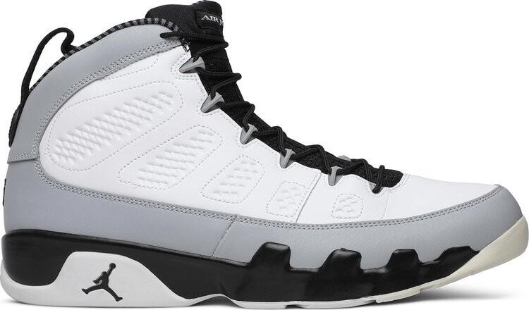 

Кроссовки Air Jordan 9 Retro Barons, белый, Белый;серый, Кроссовки Air Jordan 9 Retro Barons, белый