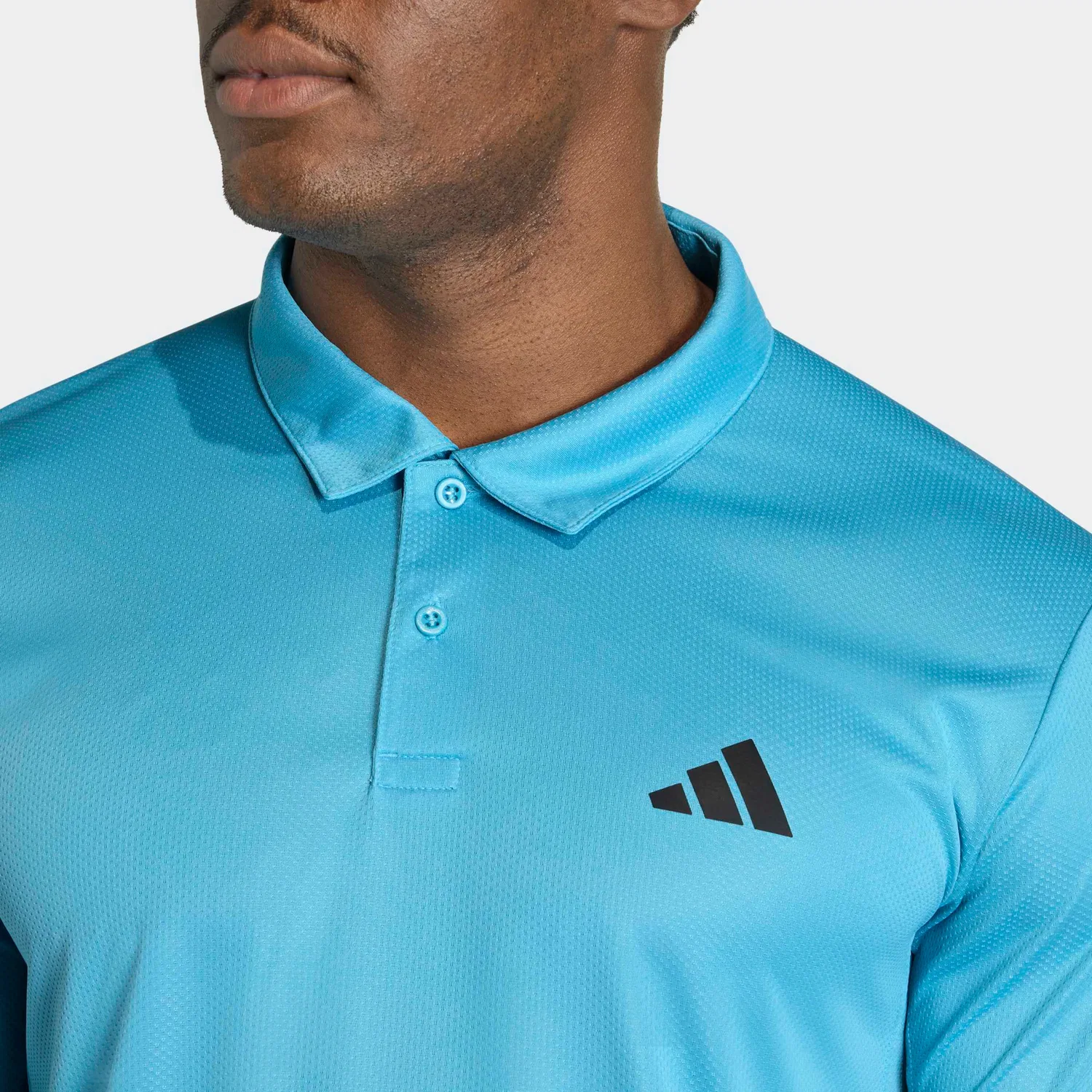 Мужское поло с влагоотводящей технологией Adidas Performance, Preloved Blue — фото 4