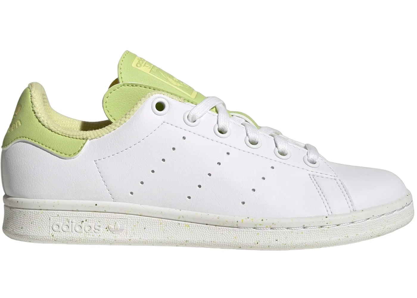Детские кроссовки с замшей Adidas Tiana Stan Smith, Cloud White/Pantone/Pantone