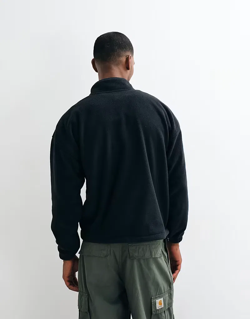 Свитшот на четверть молнии Redwood Levi's, черный — фото 3