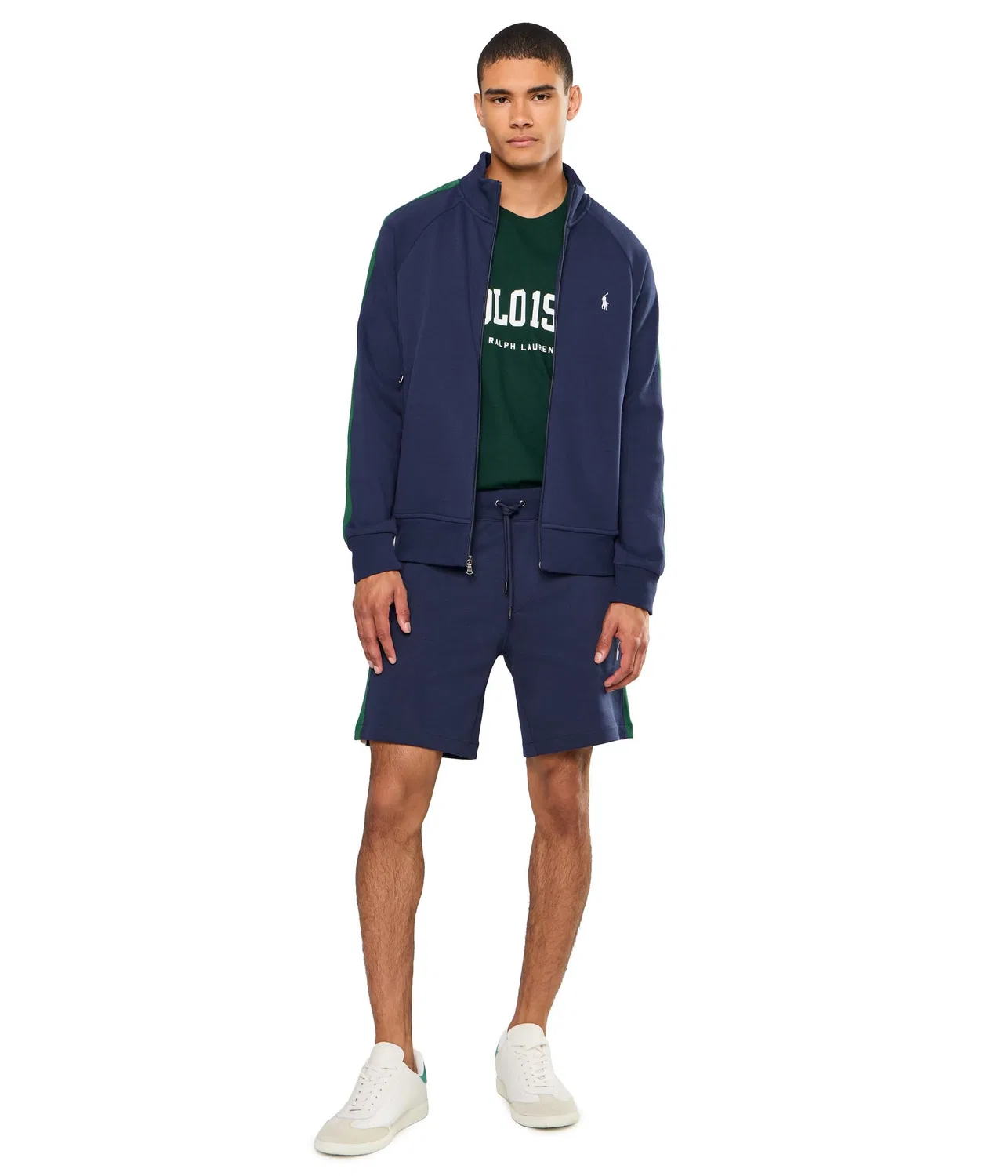 Шорты 7" Double Knit Shorts Polo Ralph Lauren, Newport Navy — фото 2