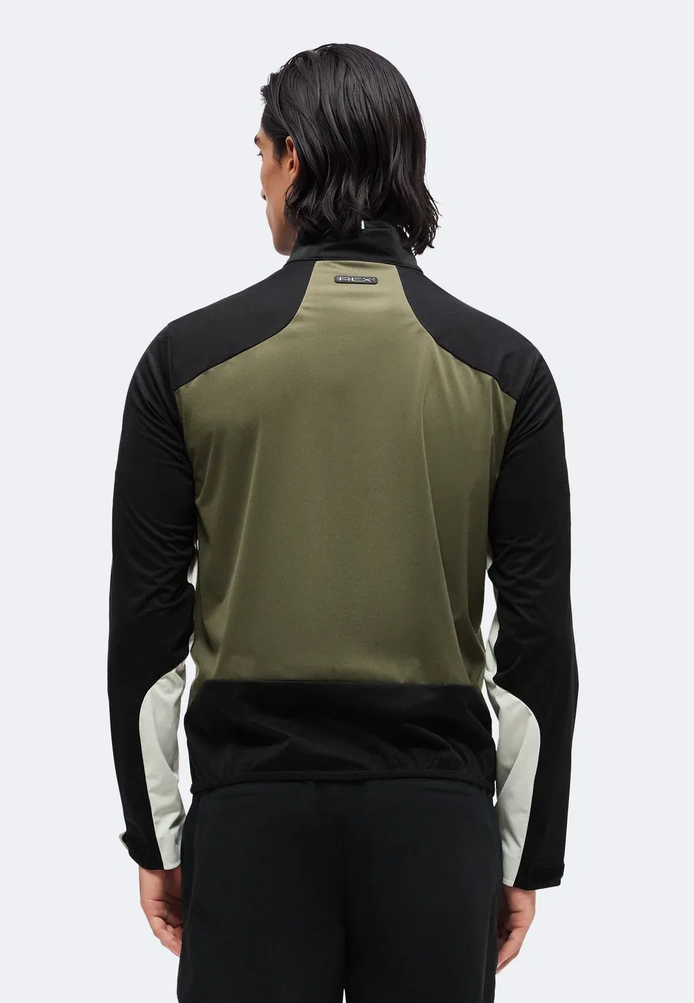 Куртка на молнии по всей длине - тренировочная куртка Polo Ralph Lauren, Ranger Green/Multi — фото 3