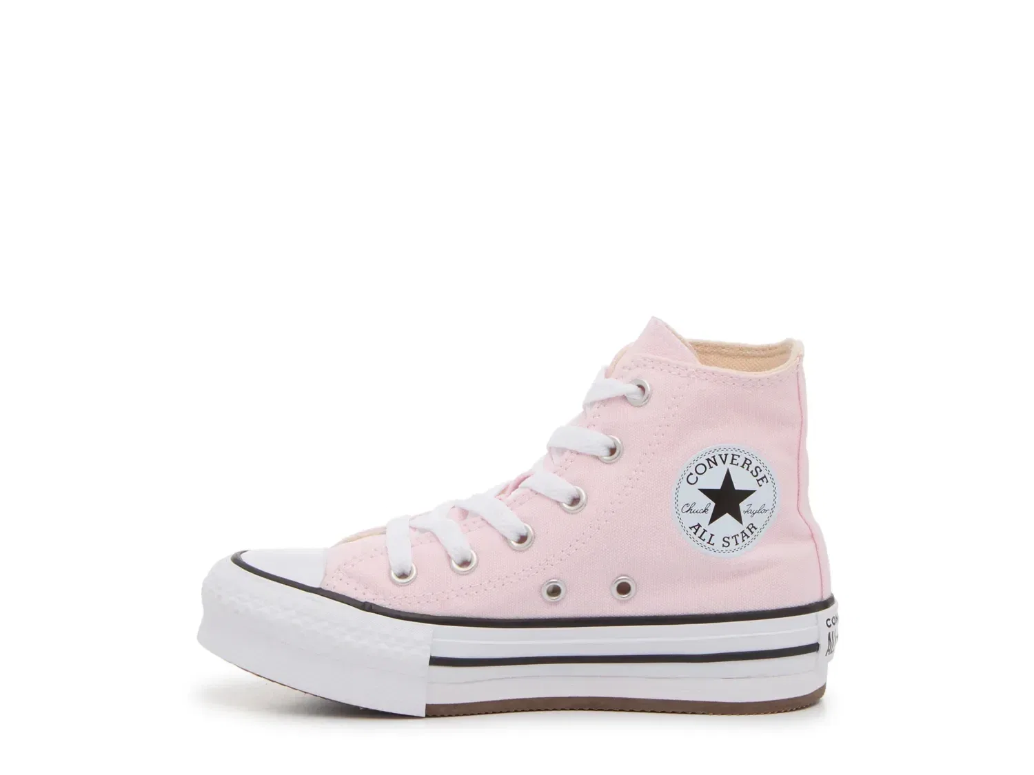 Кроссовки высокие Chuck Taylor All Star EVA Lift, Converse, светло-розовый — фото 3
