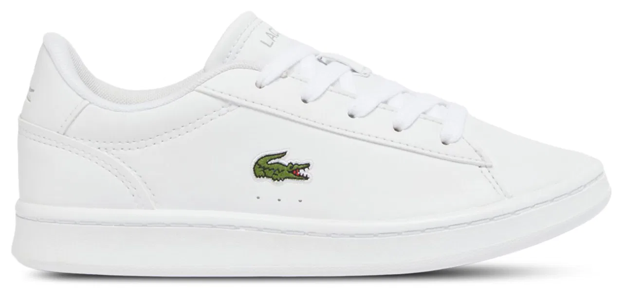 Детские кроссовки для мальчиков с синтетическим верхом Carnaby Set Lacoste, White/White