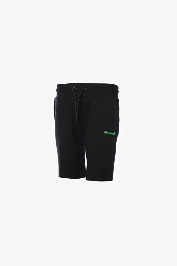 Детские шорты для девочек хлопковые Hummel, Black — фото 2