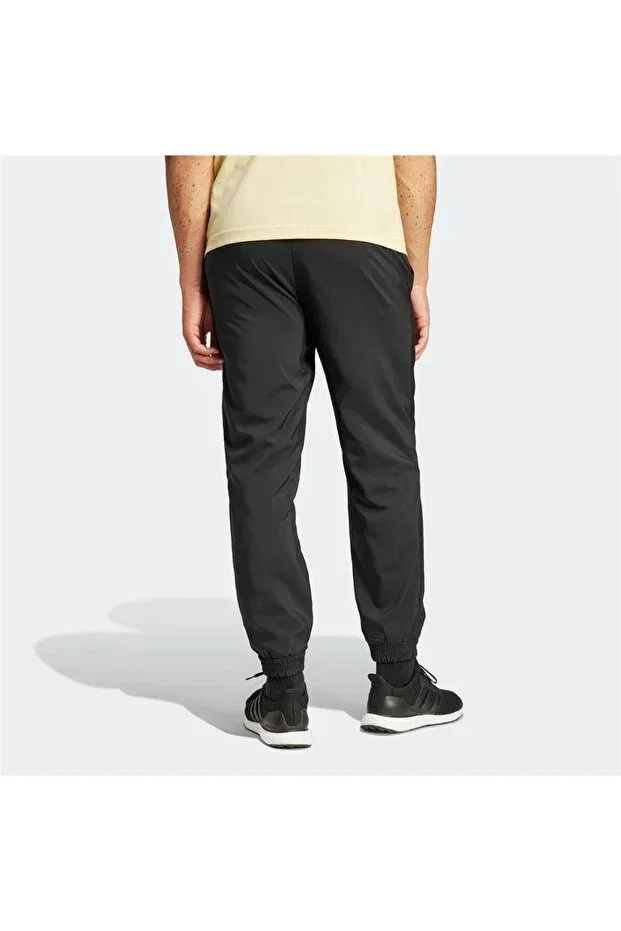 Мужские спортивные брюки скинни с принтом Adidas, Black-102264491 — фото 3