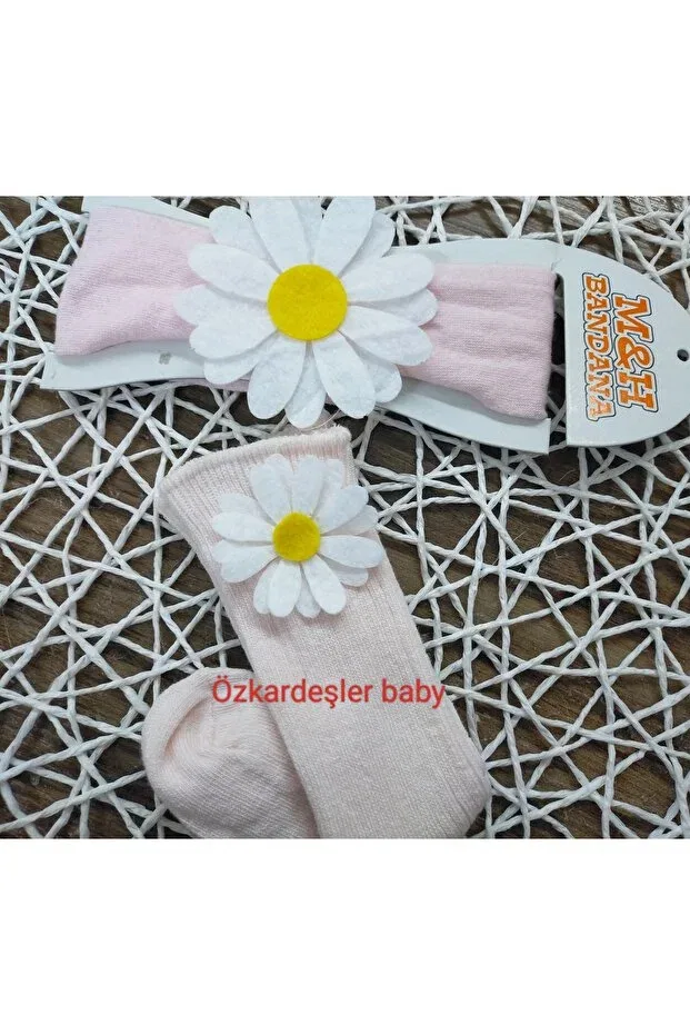 Детские носки для новорожденных с принтом Набор 2 шт Özkardeşler Baby, Red — фото 3