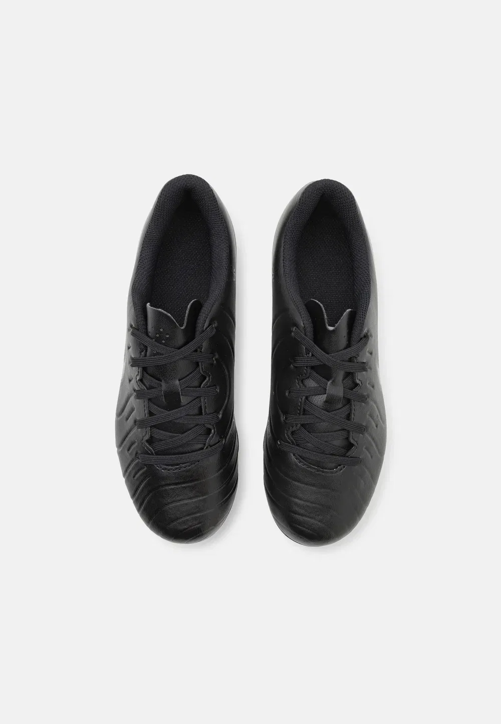 Футбольные бутсы Jr Tiempo Legend 10 Club FG/MG для твердого грунта Nike Performance, Black/Deep Jungle — фото 4
