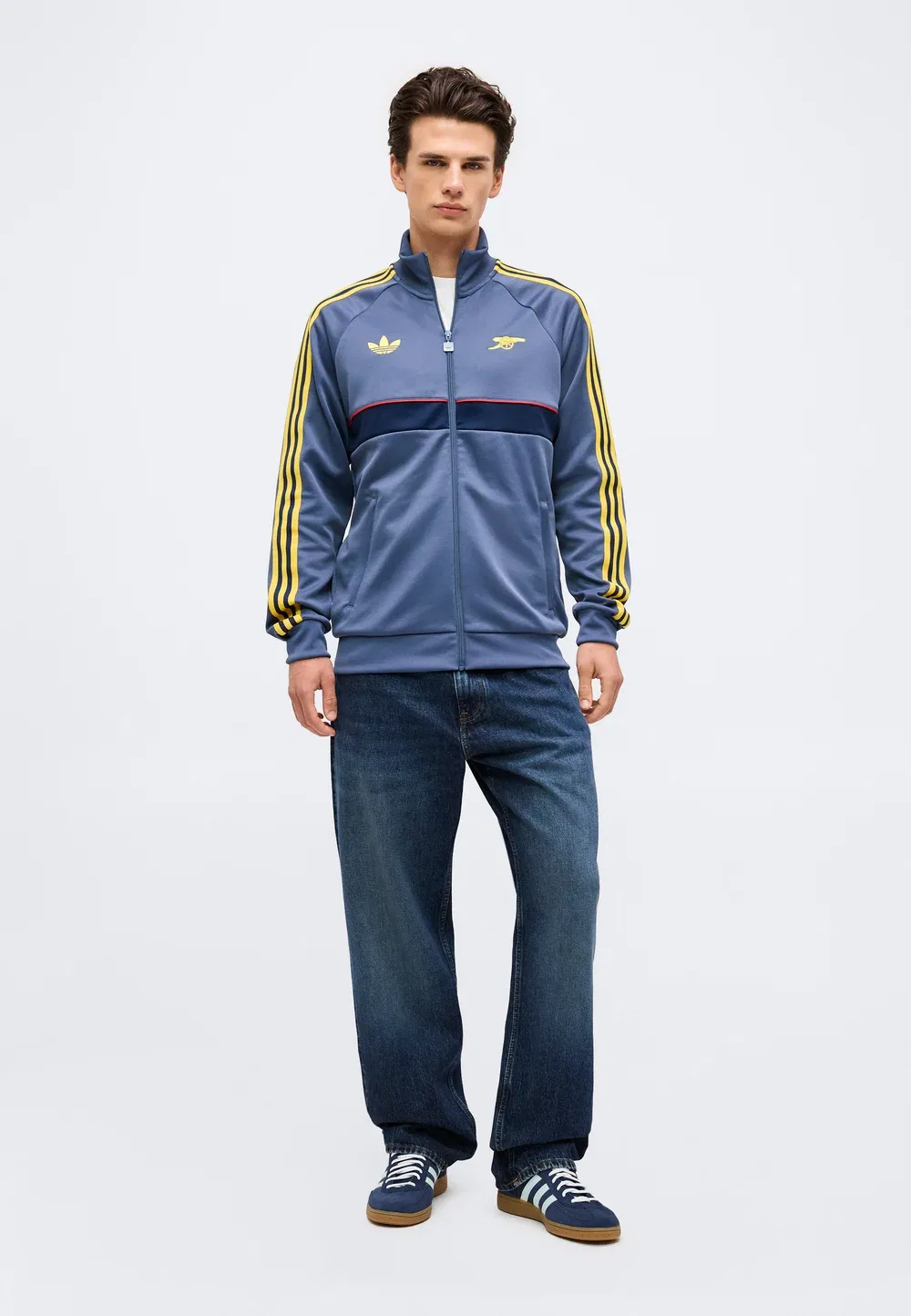 Спортивная куртка «Арсенал» - клубная одежда Adidas Originals, Preloved Ink — фото 2