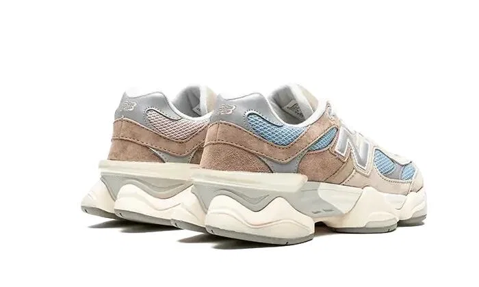 Детские кроссовки 9060 New Balance, Mushroom Aluminium — фото 3