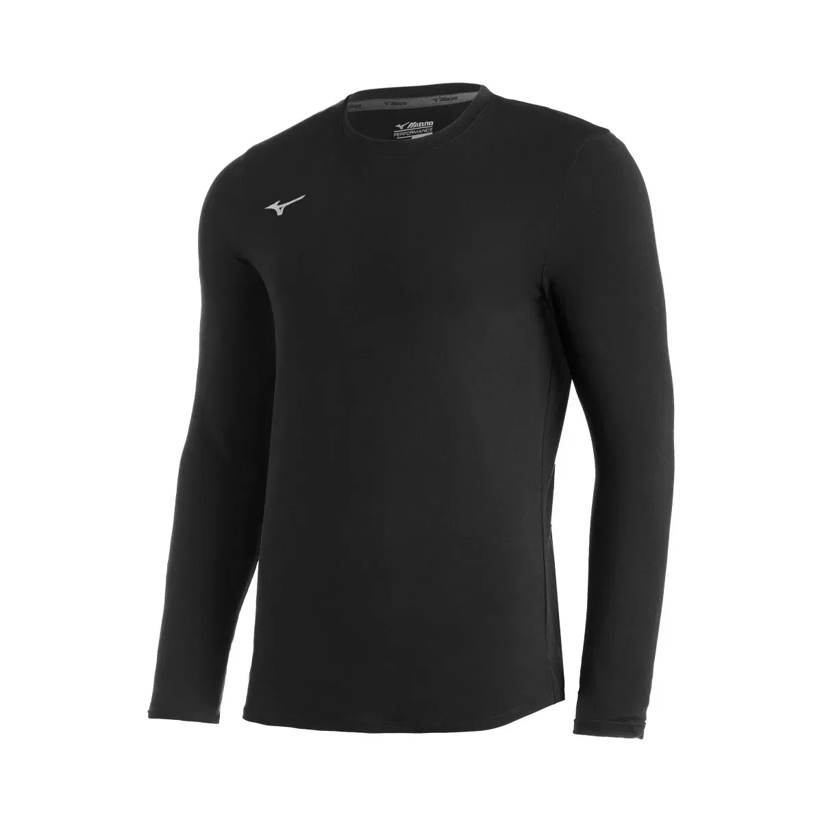 Детский лонгслив с длинным рукавом Mizuno, Black