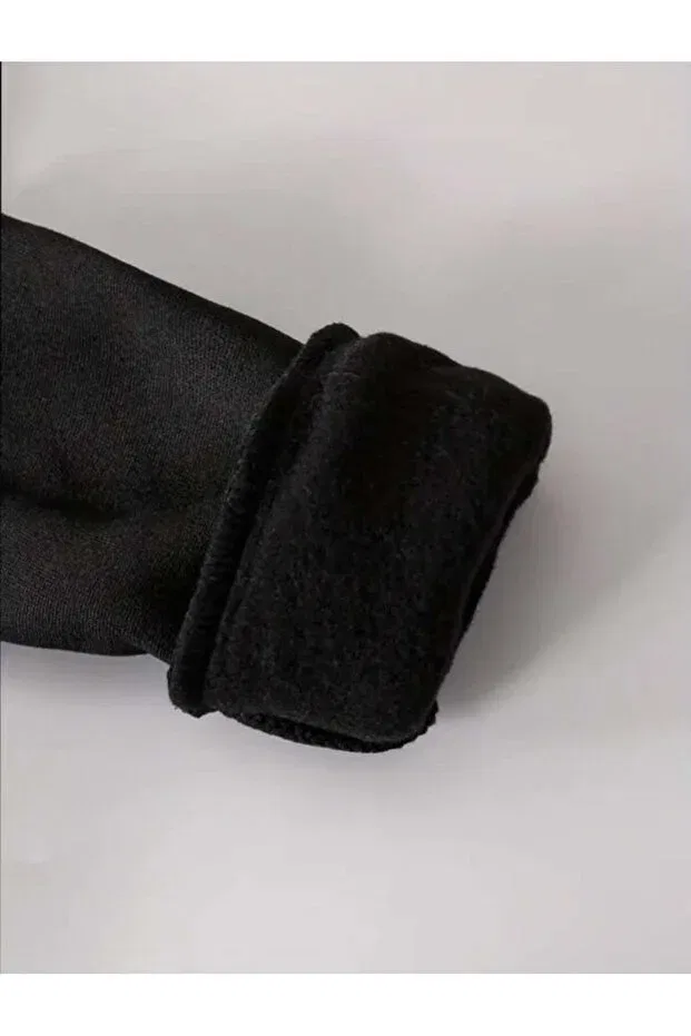 Детские спортивные штаны для девочек с эластичным манжетом Daxia Sportswear & Company, Black — фото 3