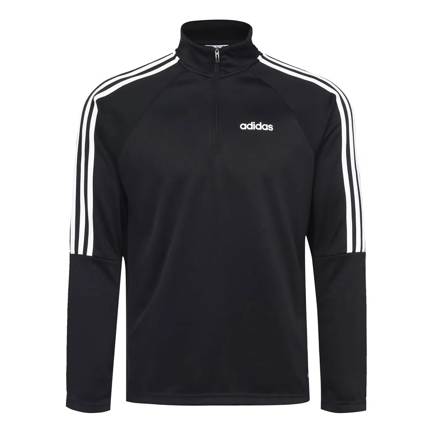 Свитшот с воротником Casual up-collar Adidas, черный